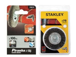 Spazzola Circolare per Trapano Ø 100 mm Codolo 6 mm (X36010) Stanley - 2