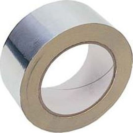 Nastro Adesivo in Alluminio Alte e Basse Temperature 50 MMX45,7 M 6 Pezzi - 2