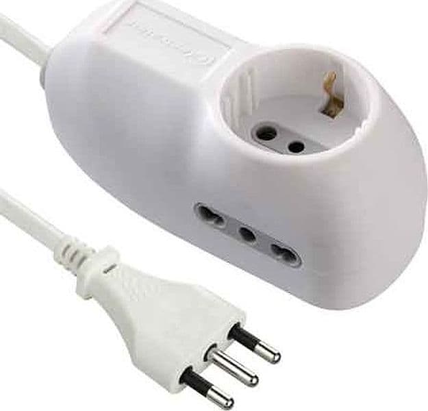 Multipresa Polivalente 1 con 2 Posti Electraline - 2