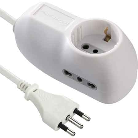 Multipresa Polivalente 1 con 2 Posti Electraline - 2