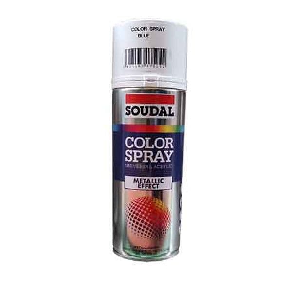 Bomboletta Spray Metallizzato Soudal 400 ml Verde 6 Pezzi - 2