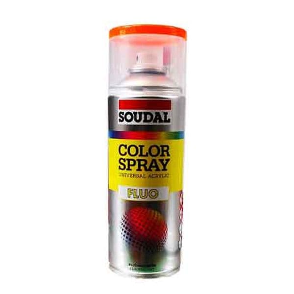Bomboletta Spray Fluorescente Soudal 400 ml Blu 6 Pezzi - 2