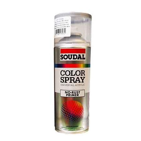 Bomboletta Antiruggine Soudal 400 ml Rossa 6 Pezzi - 2