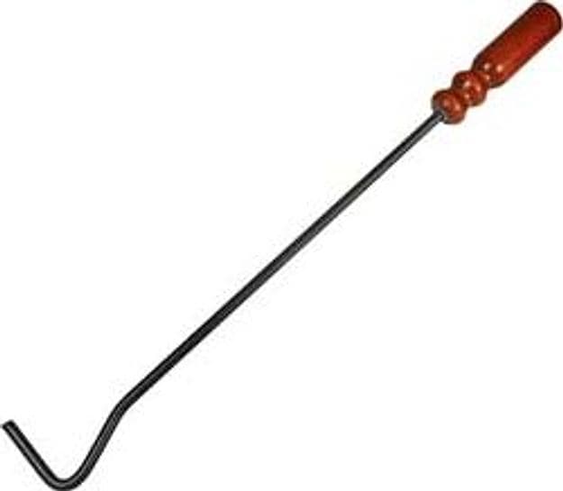Attizzatoio per Camino Manico Legno 55 Cmh. (726 Bis) Mille 2 Pezzi - 2