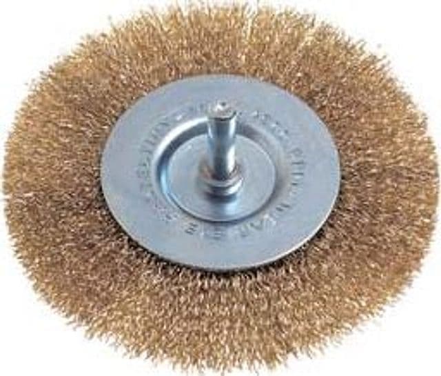 Spazzola Circolare Fili Acciaio per Trapano Extra Ø 75 mm Codolo 6 Blister - 2