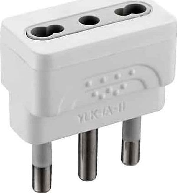 Adattatore Semplice 16A 2P con T Presa 10 16A 2P+T - 2