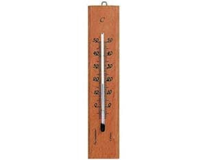 Termometro Legno Naturale Rettangolare 190 MMX40 Molletherm 5 Pezzi - 2