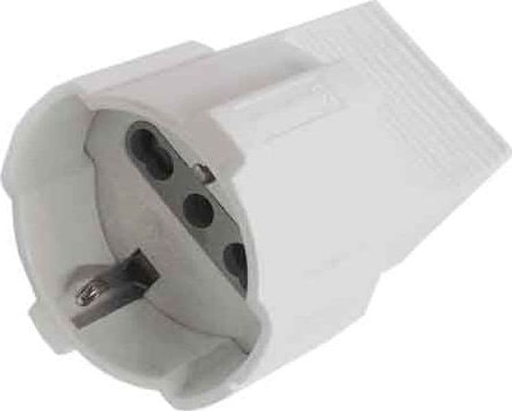 Presa Mobile Schuko Bivalente 16A 2P con T - 2