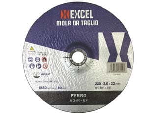 Dischi da Taglio Centro Depresso per Ferro Ø 230 mm Ø 230 mm 10 Pezzi - 2