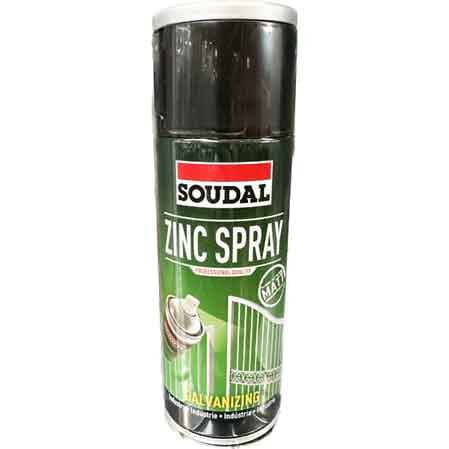 Spray Zincante a Freddo Soudal 400 ml 6 Pezzi - 2