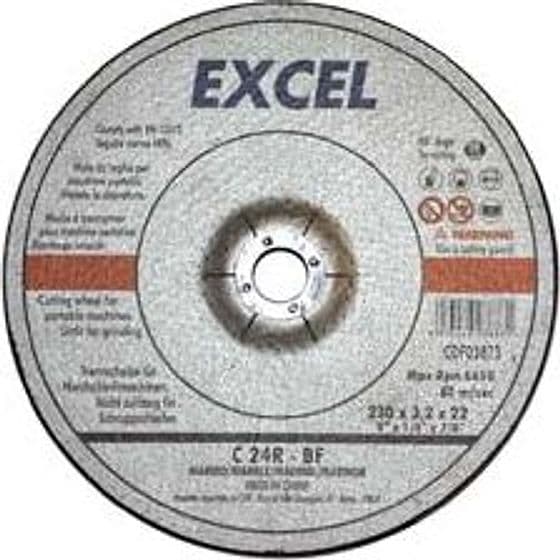 Dischi da Taglio Centro Depresso per Marmo Ø 230 mm Ø 230 mm 10 Pezzi – Excel