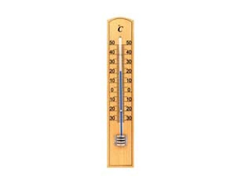 Termometro in Legno per Interno ed Esterno 20 CMX3,4X1,2 5 Blister - 2