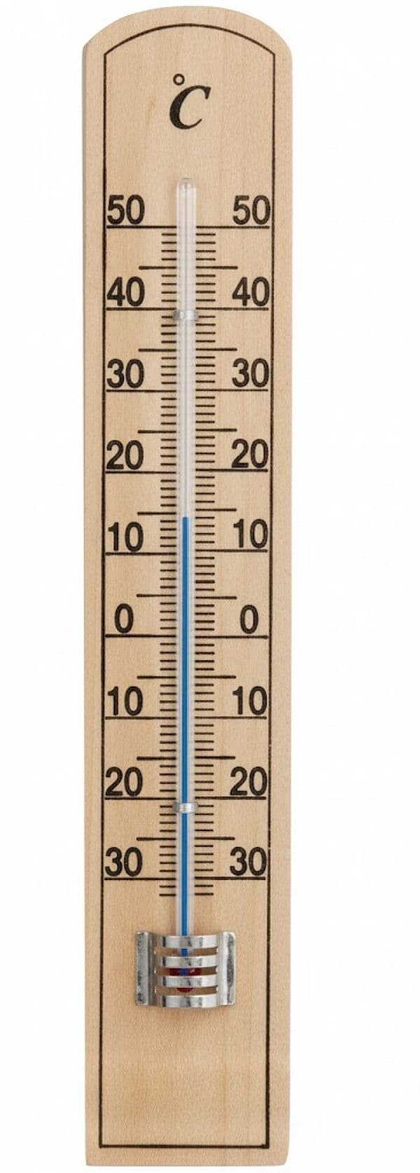 Termometro Legno Eco Chiaro 200 MMX36 Molletherm 5 Pezzi - 2