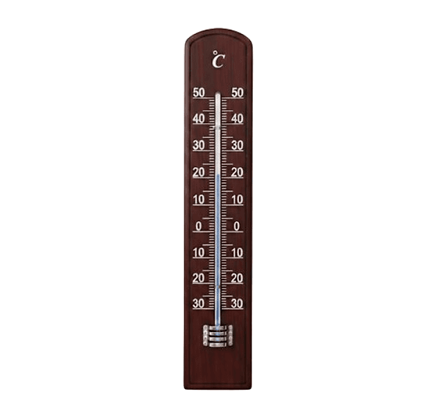 Termometro Legno Eco Scuro 200 MMX36 Molletherm 5 Pezzi - 2
