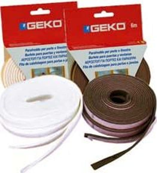 Parafreddo in PVC Profilo I 9 Mmh. Rotolo da 6 m Bianco Geko 8 Pezzi - 2