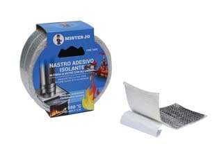 Nastro Adesivo Isolante in Geko Fibra di Vetro + Alluminio Alte 3 Pezzi - 2