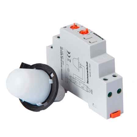 Interruttore Crepuscolare Modulare CR201DI 1NA C.nominale 16A Tecno Switch - 2