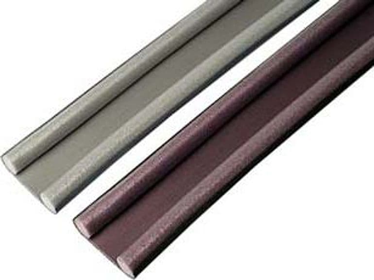 Parafreddo Sottoporta Doppio 95 cm Antracite Geko 5 Pezzi - 2