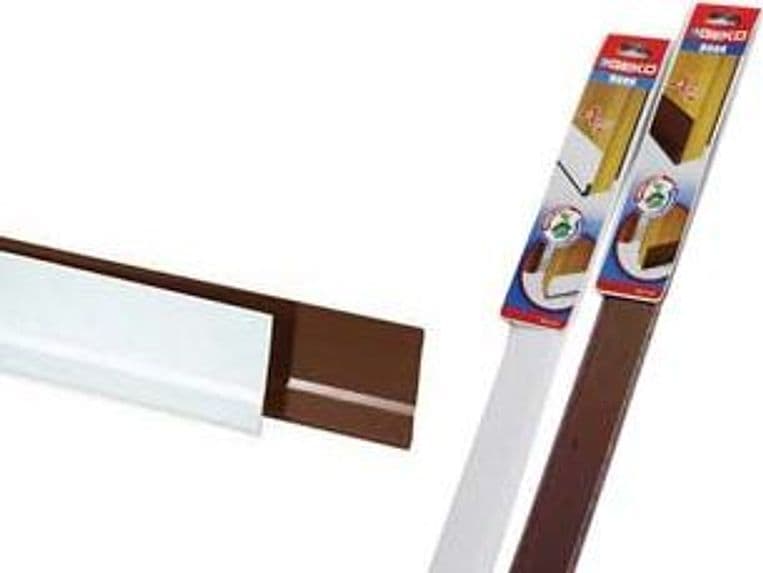 Parafreddo Adesivo in PVC Flessibile con Feltro per Porte 100 Cm Cod 27649 - 2