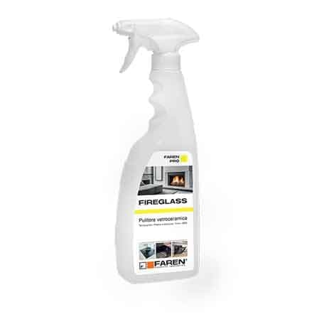 Pulitore Vetro per Caminetti Fireglass 750 ml Faren - 2