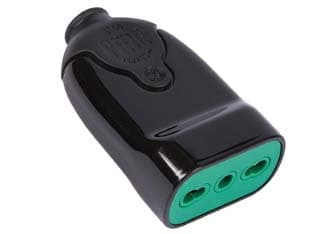 Presa Dritta 2 Poli + Terra Bipasso 10 16A Nera 81001 Fanton 5 Pezzi - 2