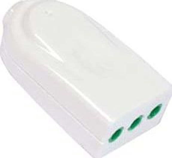 Presa Dritta 2 Poli + Terra 10A Bianca Linea Garanti Bianca 82560 10 Pezzi - 2