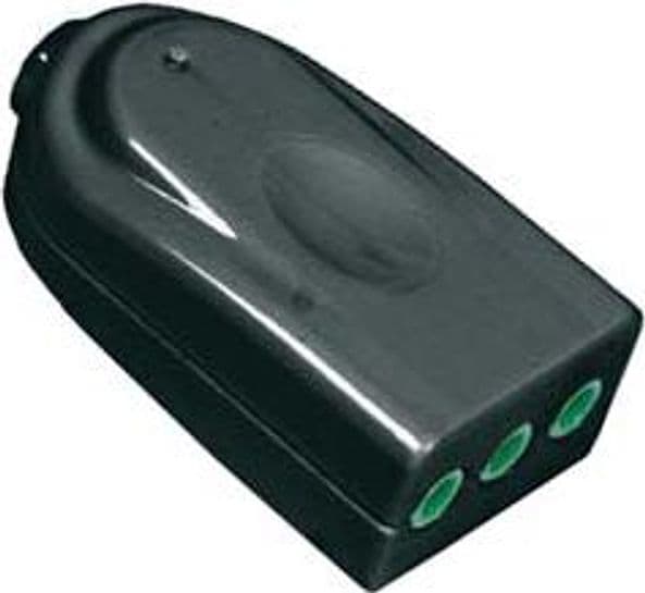 Presa Dritta 2 Poli + Terra 10A Nera Linea Garanti Nera 82561 10 Pezzi - 2