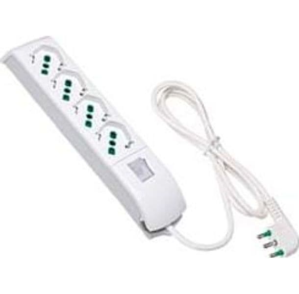 Multipresa 4 Posti Bipasso + Schuko 2 Poli + Terra 16A C Interruttore - 2
