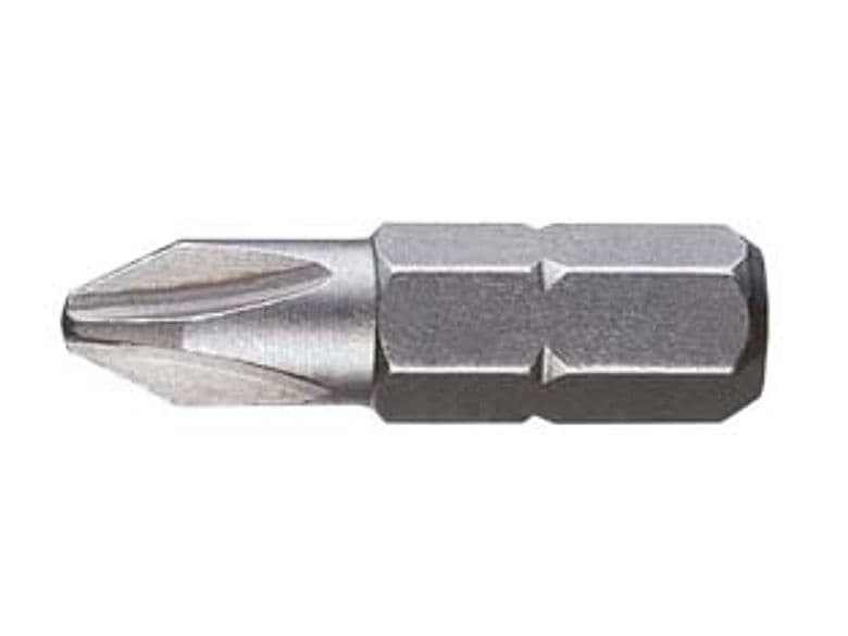Inserti a Croce Phillips per Avvitatori 25 mm 25 mm PH 0 Excel 10 Pezzi - 2
