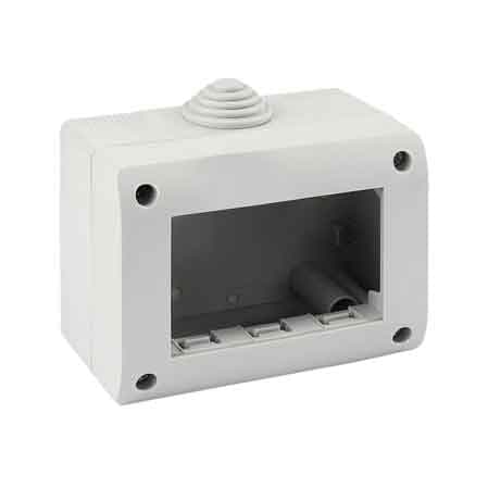 Contenitore da Parete per Apparecchi IP40 Easy 2 Posti Ec Elettrocanali - 2