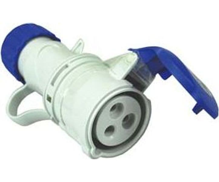 Presa Industriale Volante Argo Blu 2P+T Cee IP44 16A Blu 71100 2 Pezzi – Fanton