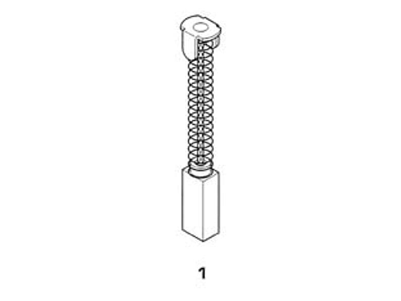 Spazzole a Carboncino per Elettroutensili Modello 1 Rupes 1846 6 8 Pezzi - 2