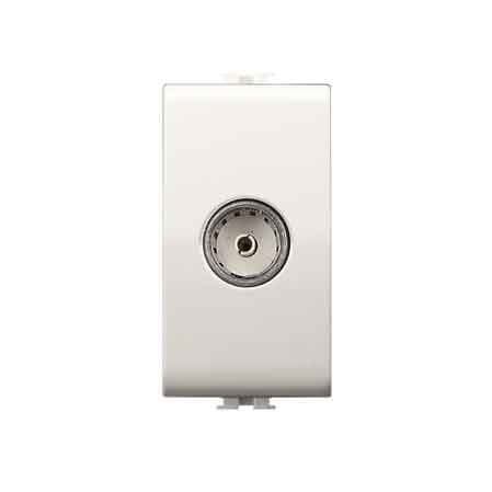 Presa Coassiale Tv Easy Bianco Ec Elettrocanali - 2