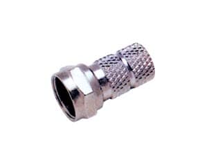 Connettore per Cavo Satellitare Ø 6,2 mm F Rg 59 20 Pezzi - 2