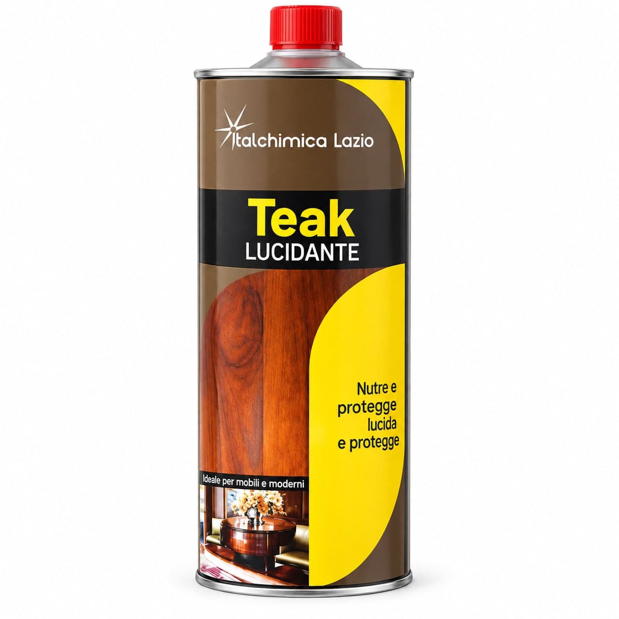 Cera Teak Lucidante Mobili E Pavimenti 1 litro – Autres