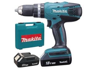 Trapano Avvitatore Percuss. 2 Vel. 2 Batt. Litio 18 V 1,5AH (HP457DWE) 2 - 2
