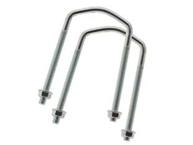 Kit Fissaggio Palo Tv per Supporti Parabola 75 MMX85H. Dado Ø 13 10 Pezzi - 2