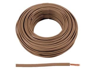 Cavo Elettrico Unipolare Antifiamma Marrone FS17 1X MMQ.1,5 Marrone 100 m - 2