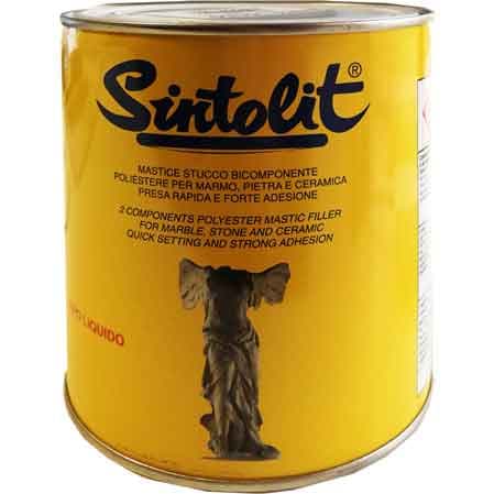 Stucco per Marmo Sintolit Liquido 750 ml Paglierino - 2