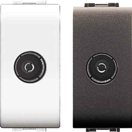 Presa Coassiale Tv Mylife Grigio Ec Elettrocanali - 2