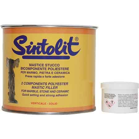 Stucco per Marmo Sintolit Verticale 500 ml Bianco - 2