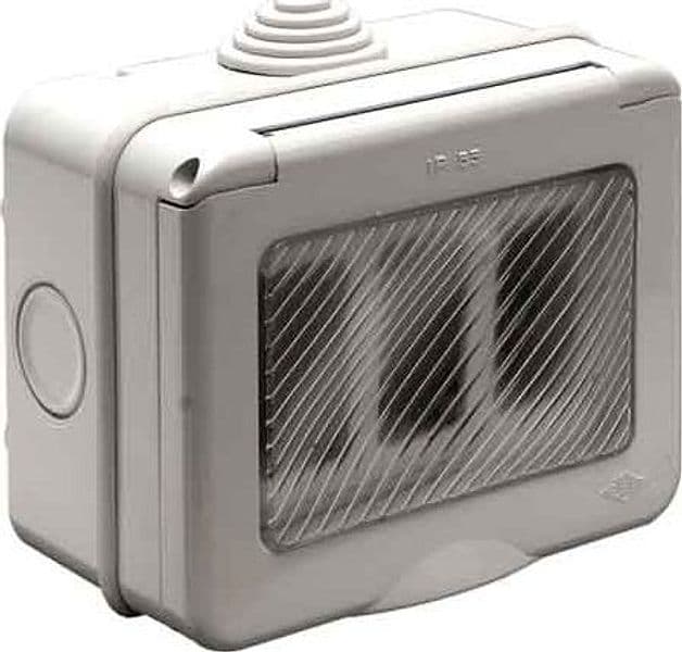 Contenitore da Parete per Apparecchi IP55 1 Posto Ec Elettrocanali - 2