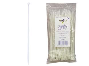Fascette Nylon Naturale 7,5 MMX350 1 Busta Syntesy - 2