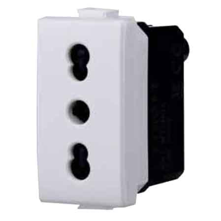Presa Bivalente Solar 10 e 16 A 250V Elettroit 2P con T - 2