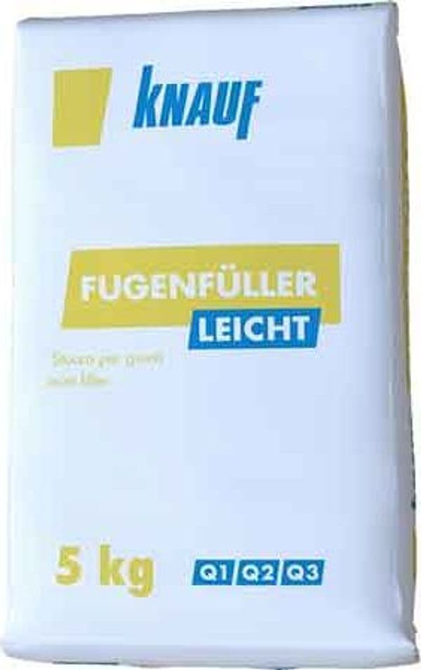Stucco in Polvere per Cartongesso Fugenfueller Leicht 5 kg Knauf - 2