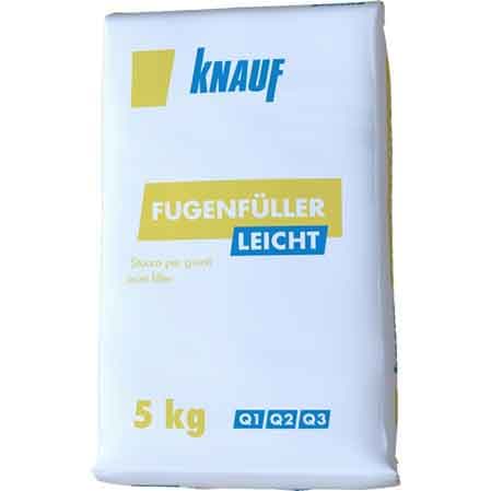Stucco in Polvere per Cartongesso Fugenfueller Leicht 5 kg Knauf - 2