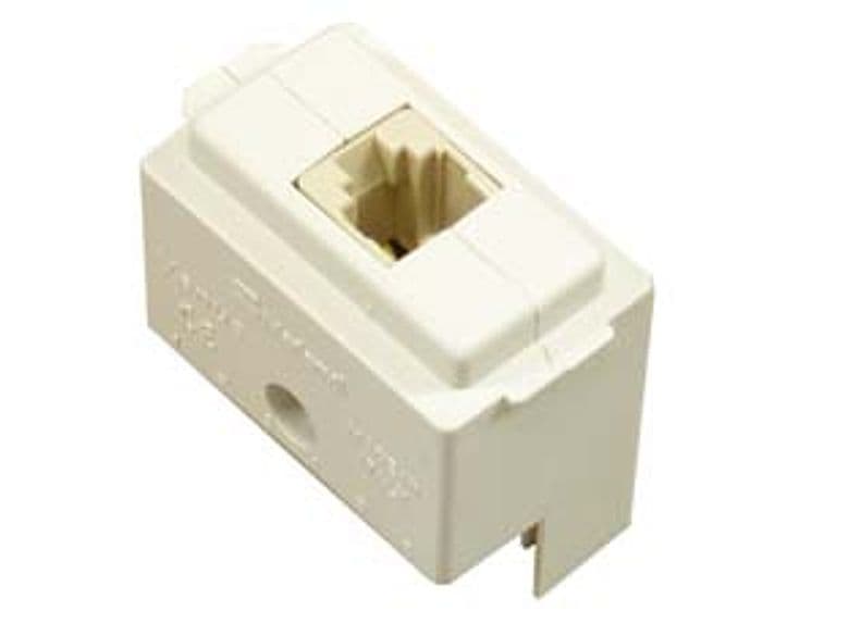 Presa Telefono Venus RJ11 4 Contatti (7108) Marlanvil 6 Pezzi