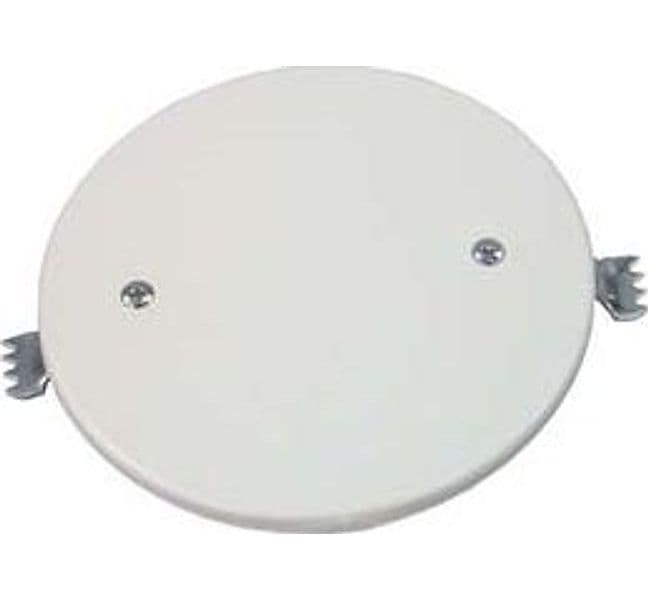 Coperchio per Scatola da Incasso Tonda con Graffe Ø 65 mm 50 Pezzi - 2