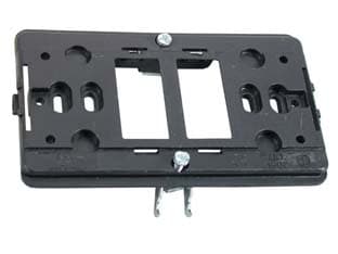 Supporto per Scatola Tonda e Placca 115 2 mm Posti Venus 2 Posti 10 Pezzi - 2