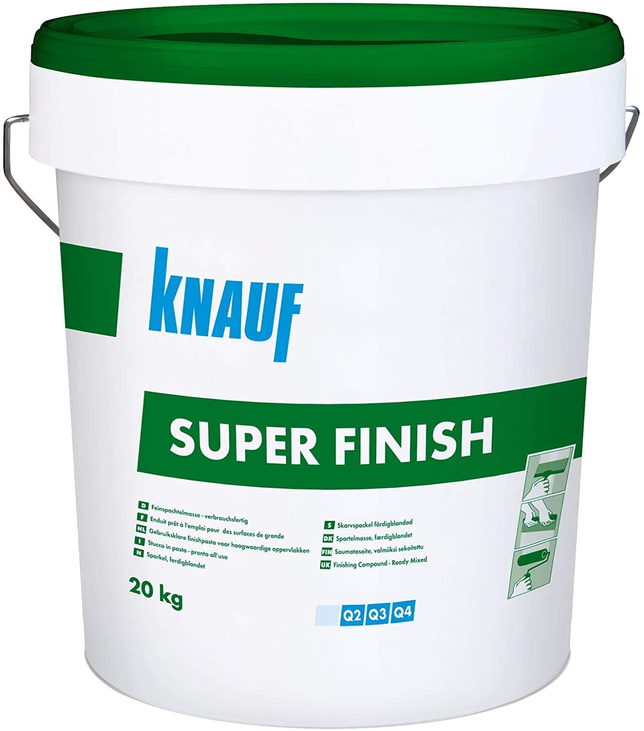 Stucco in Pasta Super Finish Knauf 20 kg - 2